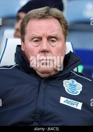 HARRY REDKNAPP Queens Park Rangers MANAGER Londra Inghilterra Regno Unito 15 Dicembre 2012 Foto Stock