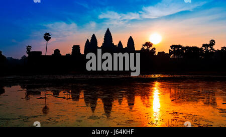 Stock Photo - Ankor Wat, foto scattata a sunrise Foto Stock