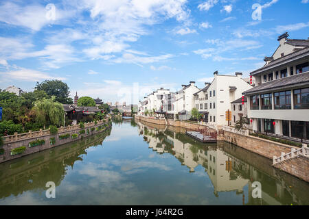 Antica città di Wuxi,provincia dello Jiangsu, Cina Foto Stock