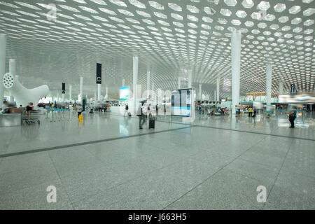 Shenzhen Baoan aeroporto int.della provincia di Guangdong, Cina Foto Stock