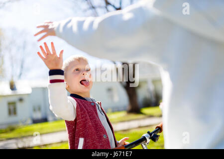 Vittoria colpo con le mani, fratello, Foto Stock