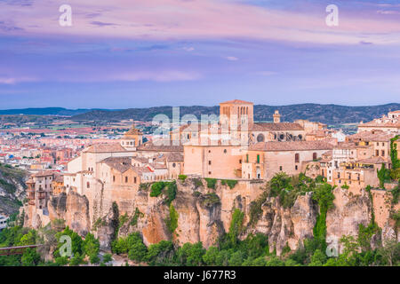 Case Sospese o Casas Colgadas in Cuenca,Spagna Foto Stock