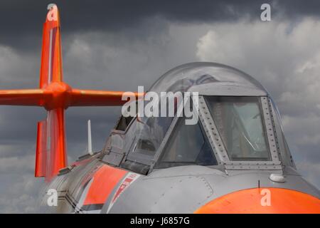 Martin Baker Gloster Meteor T7 Foto Stock