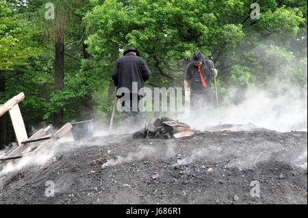 Carbone forno a haltern flaesheim Foto Stock