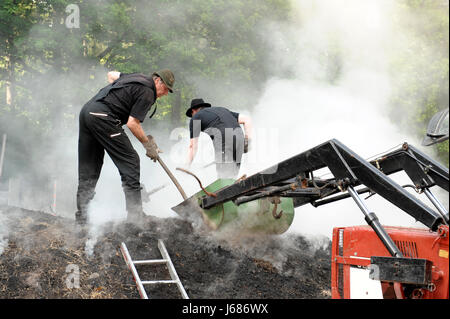 Carbone forno a haltern flaesheim Foto Stock