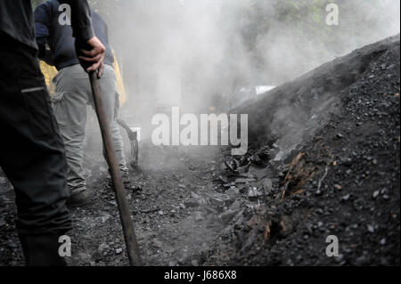 Carbone forno a haltern flaesheim Foto Stock