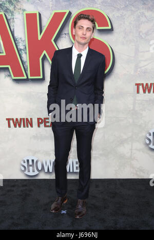 Los Angeles, Ca, Stati Uniti d'America. 19 Maggio, 2017. Eamon Farren, a Premiere di Showtime 'Twin Peaks' a Ace Hotel In California il 19 maggio 2017. Credito: Fs/media/punzone Alamy Live News Foto Stock