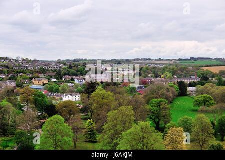 Vista panoramica di Blarney nella contea di Cork, Irlanda. Foto Stock