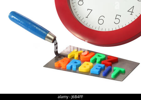 Il tempo di lavoro Foto Stock