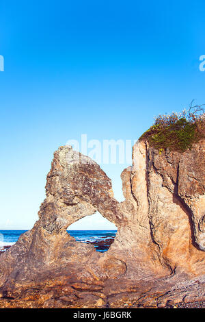 Bar Rock Lookout e Australia Rock Narooma Australia Foto Stock