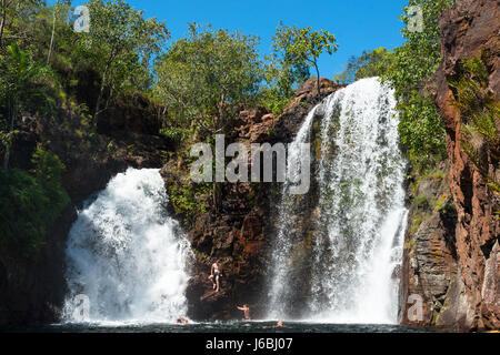 Firenze cade, il Parco Nazionale di Litchfield. Territorio del Nord, l'Australia. Foto Stock
