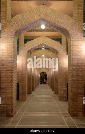 Grande Moschea Jamia, Lahore Punjab, Pakistan Foto Stock
