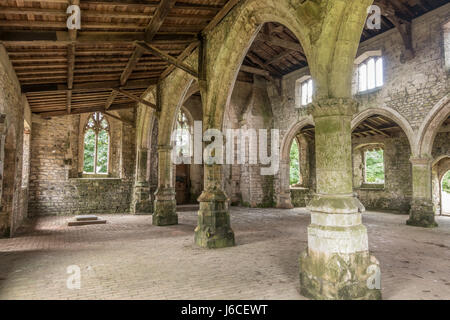 St Botolph's a ridondanti e chiesa abbandonata vicino Skidbrooke, Inghilterra Foto Stock