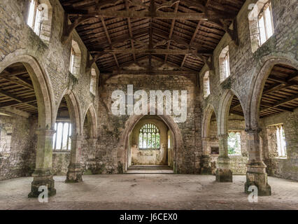 St Botolph's a ridondanti e chiesa abbandonata vicino Skidbrooke, Inghilterra Foto Stock