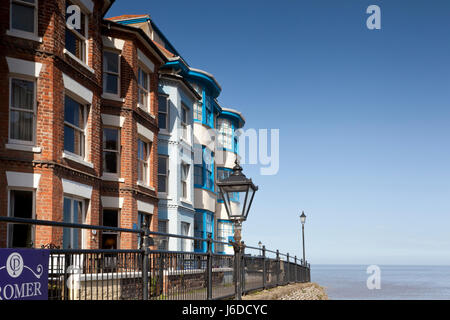 Vittoriano case a schiera a Cromer, Norfolk, Regno Unito Foto Stock