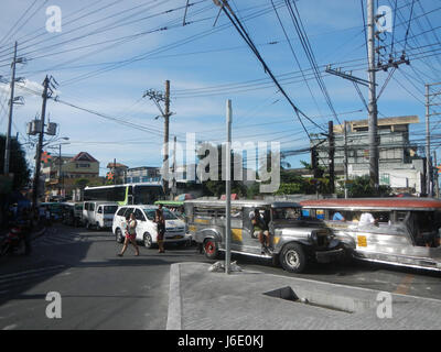 07540 Caloocan City Sangandaan strade Barangays SM Punti di Riferimento 02 Foto Stock