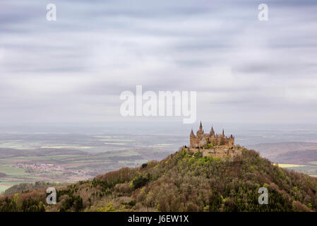 Hohenzollern Castello vicino a Stoccarda, Germania Foto Stock