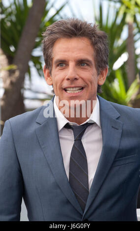 Cannes, Francia. 21 Maggio, 2017. Ben Stiller a storie di Meyerowitz pellicola fotografica chiamata al settantesimo Cannes Film Festival di domenica 21 maggio 2017, Cannes, Francia. Photo credit: Doreen Kennedy/Alamy Live News Foto Stock