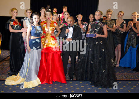 Cannes, Francia. Il 20 maggio 2017. Cannes, Francia - 20 Maggio 2017: Global Short Film Awards e Couture settimana al Hotel Carlton Intercontinental | Utilizzo di credito in tutto il mondo: dpa/Alamy Live News Foto Stock