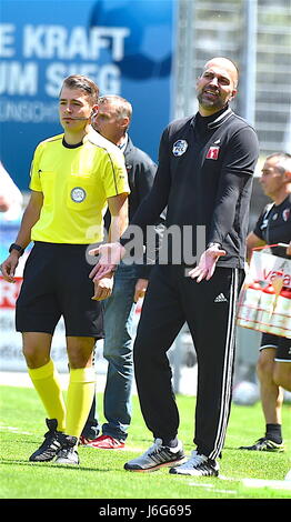 Sion, Svizzera. 21 Maggio, 2017. Sion, 21.05.2017, calcio Raiffeisen Super League, FC Sion - FC Lucerna, Markus BABBEL FCL Coach foto: Cronos/Frederic Dubuis Foto Stock