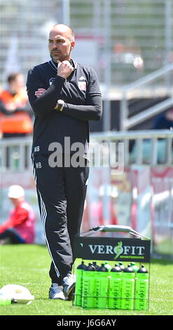 Sion, Svizzera. 21 Maggio, 2017. Sion, 21.05.2017, calcio Raiffeisen Super League, FC Sion - FC Lucerna, Markus BABBEL FCL Coach foto: Cronos/Frederic Dubuis Foto Stock