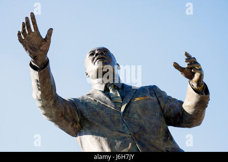 Roanoke Virginia, Martin Luther King, statua, leader dei diritti civili, Storia Nera, VA080504007 Foto Stock