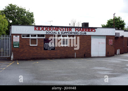 Kidderminster Harriers supporters club house, Worcestershire, England, Regno Unito Foto Stock