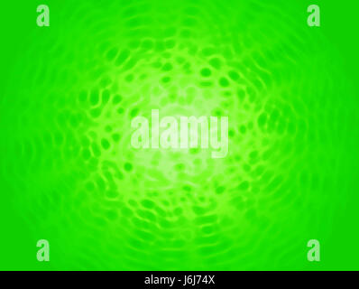 Abstract underwater sunburst, verde stile della pittura di sfondo - immagine jpg Foto Stock