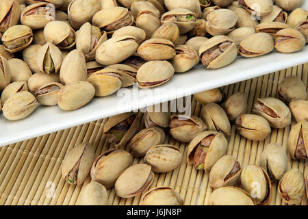 Frutta,sporche, pistacchio,frutta pistacchio,sale di frutta Foto Stock