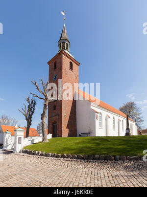 Chiesa a Ebeltoft, Djursland, Danimarca Foto Stock