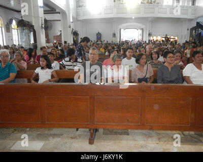 07925 Caloocan cattedrale della città di San Roque 03 Foto Stock