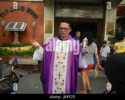 07925 Caloocan cattedrale della città di San Roque 13 Foto Stock