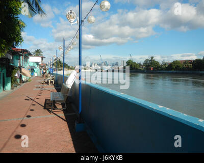 08389 Punta Santa Ana parco lineare fiume Pasig Pandacan Beata Manila 15 Foto Stock