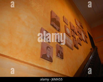 09270 Interno della Casa Santuario Reale 2017 Malolos Centro Storico 06 Foto Stock