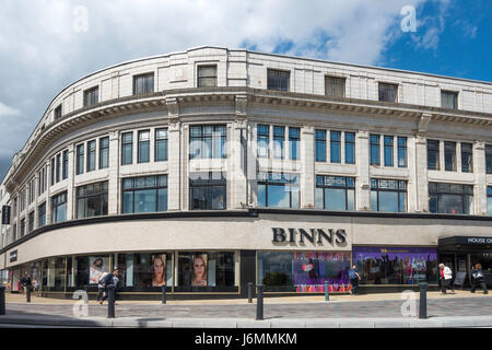 Binns, House of Fraser department store di alto rango Darlington Co. Durham Foto Stock