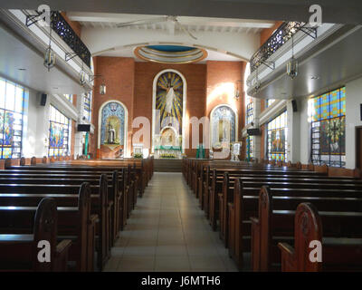 0779 San Giovanni della Croce Chiesa Parrocchiale Pembo Comembo Makati City 14 Foto Stock