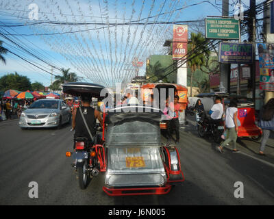 05656 Città corretta sala comunale Poblacion Santa Maria Bulacan Road 03 Foto Stock