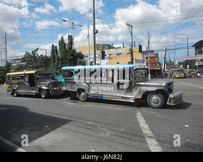 09212 Caloocan City A. Mabini Street C-9 Costruzioni stradali Foto Stock