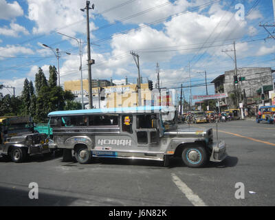 09212 Caloocan City A. Mabini Street C-10 Costruzioni stradali Foto Stock