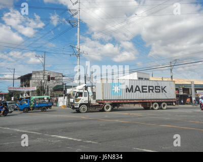 09212 Caloocan City A. Mabini Street C-20 Costruzioni stradali Foto Stock