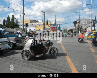 09212 Caloocan City A. Mabini Street C-26 Costruzioni stradali Foto Stock