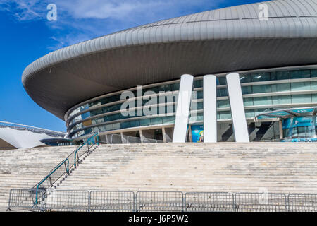 MEO Arena, un divertimento ed il centro congressi di Lisbona, Portogallo Foto Stock