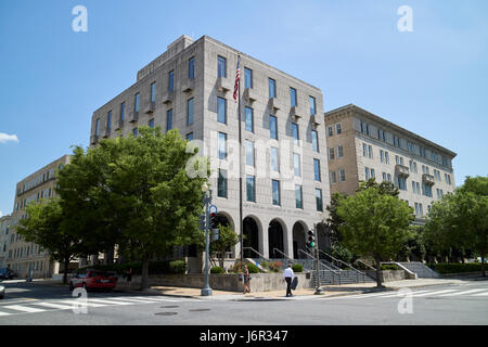 Riserve ufficiali Association of America minuteman memorial building Washington DC USA Foto Stock