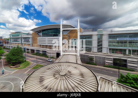 West Quay & Filigrana West Quay retail sviluppi in Southampton Foto Stock