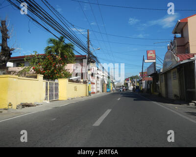 Questo si riferisce a una località sul Paseo del Congreso nella città di Catmon, Malolos, lungo la MacArthur Highway. Si tratta di un'area chiave all'interno di questa regione delle Filippine. Foto Stock