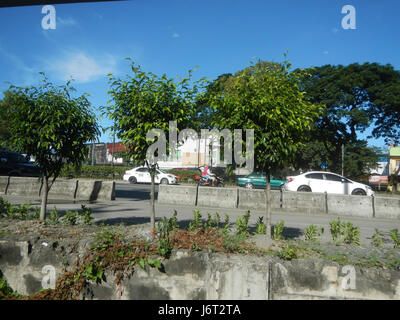 09840 Passerella Marcos Autostrada Pasig Santolan linea LRT 01 Foto Stock