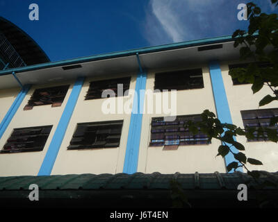 Questo riferimento fornisce dettagli sulla posizione della Barangay Santa Elena High School, situata in Shoe Avenue a Marikina City, parte della regione della capitale nazionale delle Filippine. Foto Stock