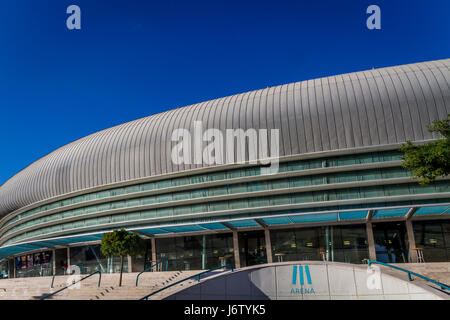 MEO Arena, un divertimento ed il centro congressi di Lisbona, Portogallo Foto Stock