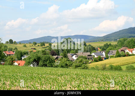 vita di paese Foto Stock