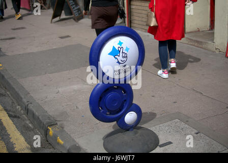 La lotteria nazionale segno sulla strada lotto Foto Stock